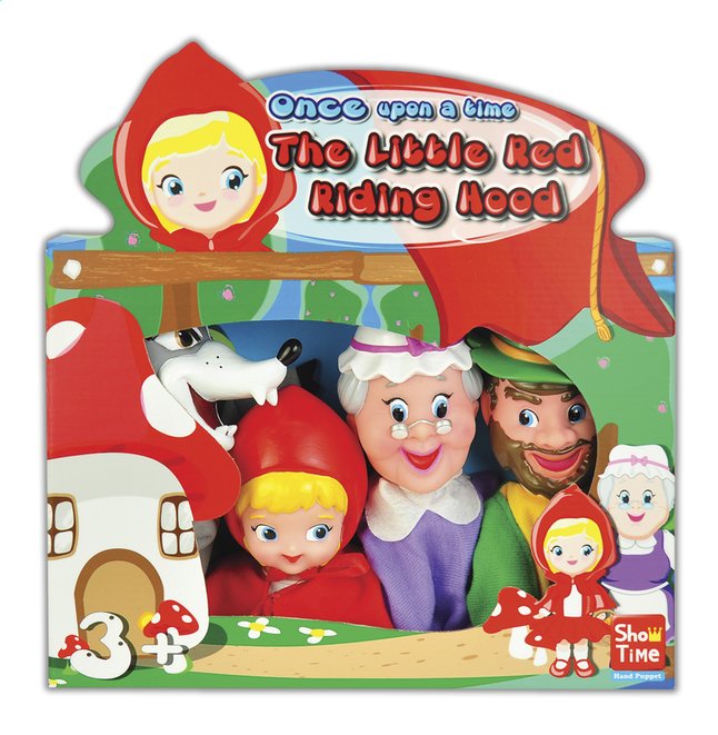 Mon th/é/âtre et mes 4 marionnettes Le petit chaperon rouge