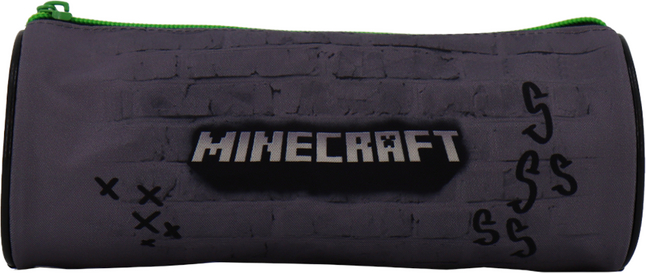 Pennenzak Minecraft rond grijs