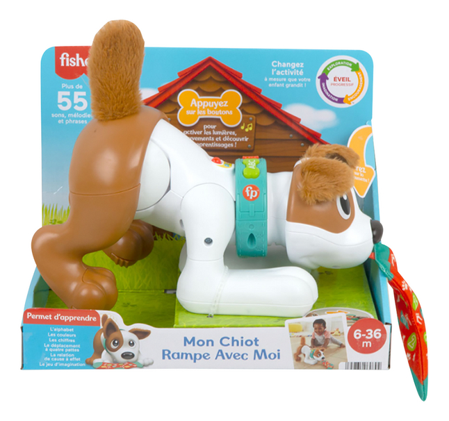 Pousseur chien fisher price deals
