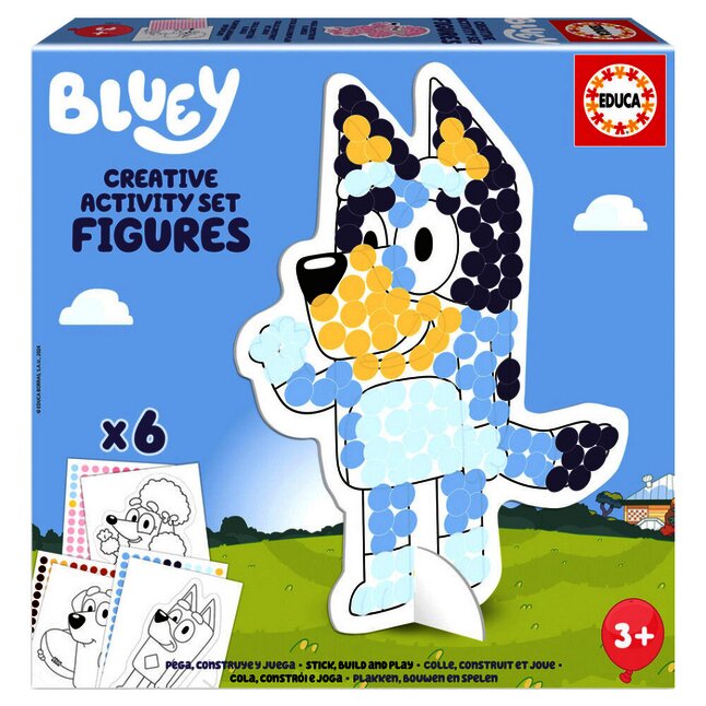 Educa Borras Bluey Creative Activity Set Figures