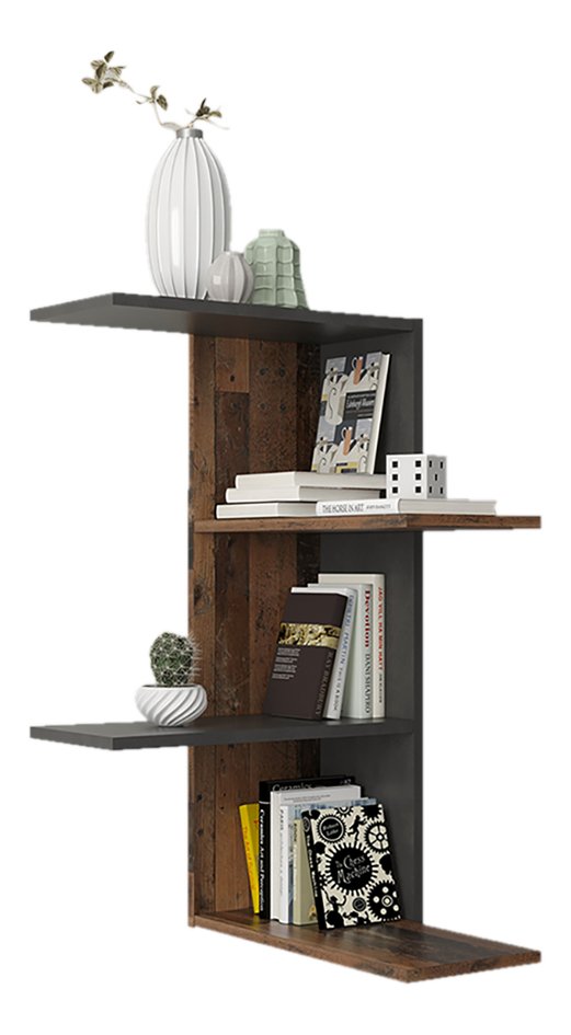 Etagere Murale En Coin Barry Old Style Bois Fonce Commandez Facilement En Ligne Dreamland