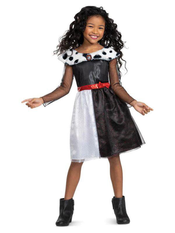 Déguisement Disney Les 101 Dalmatiens Cruella 7-8 ans