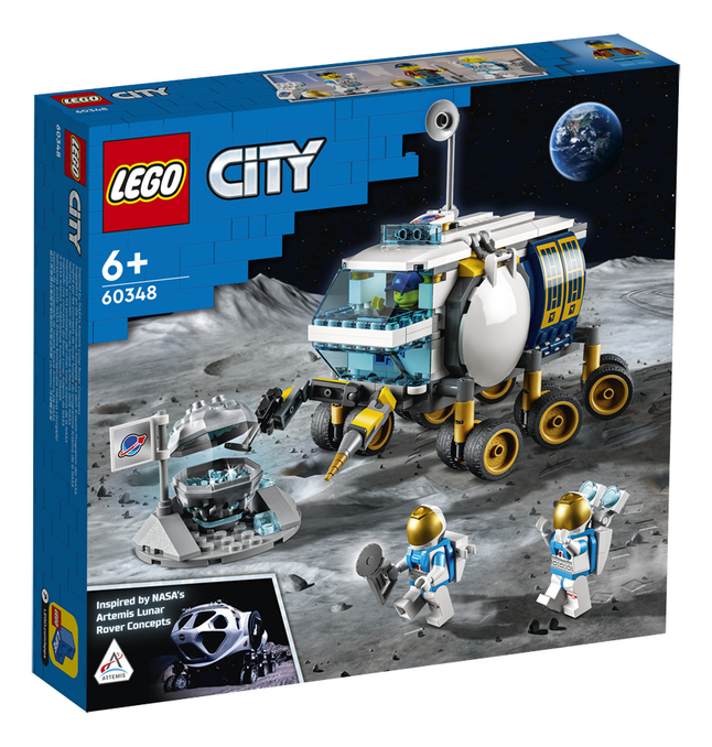 LEGO City 60348 Le véhicule d'exploration lunaire