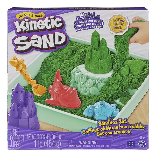 Pâte à modeler pour enfant Kinetic Sand Coffret Pâtisserie Licorne