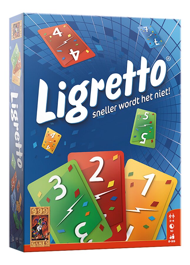 Ligretto Blauw kaartspel