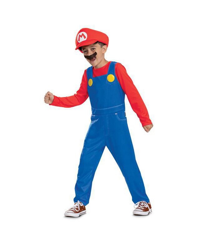 Verkleedpak Mario Bros Elevated 7-8 jaar