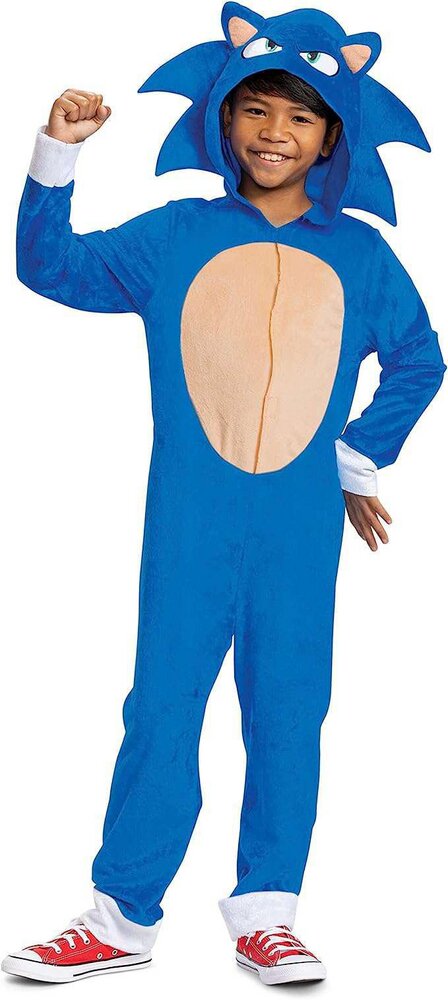 Verkleedpak Sonic Movie 7-8 jaar