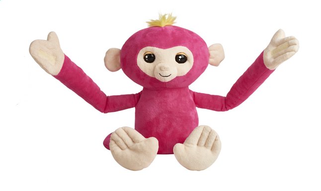 peluche singe interactif