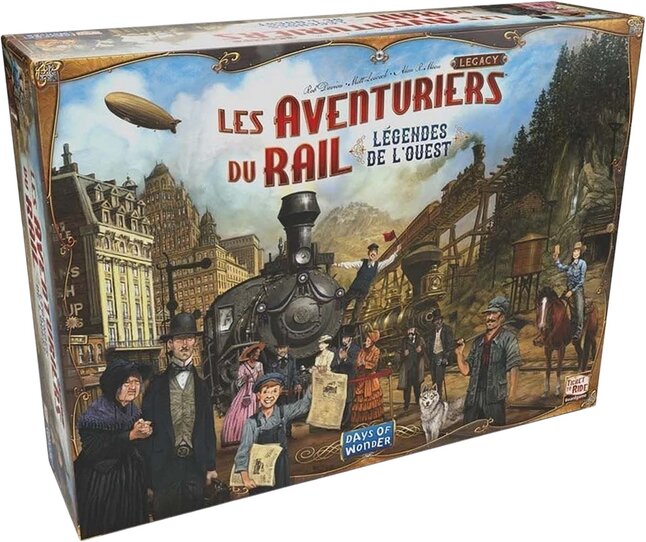 Jeu Aventurier Du Rail Legacy FR