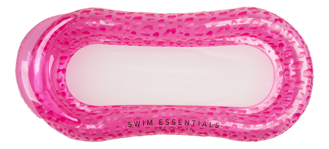 Swim Essentials hamac aquatique Neon rose