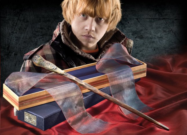 Harry Potter Baguette Magique De Ron Weasley Super Deals Et