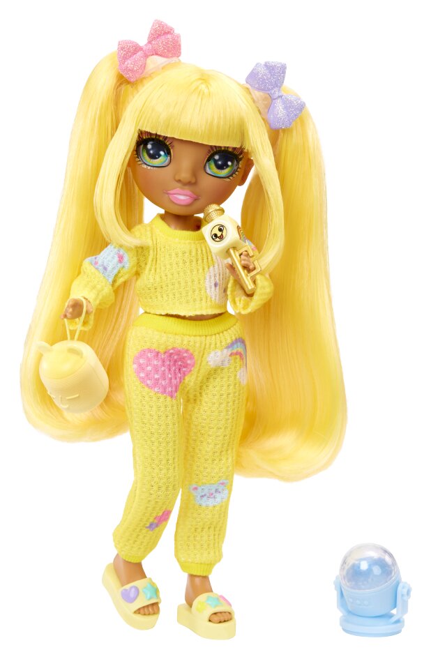 MGA Entertainment Rainbow High Junior High PJ Party Fashion Doll Sunny Yellow