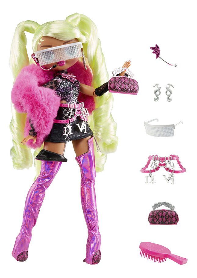 L.O.L. Surprise O.M.G. poup e Fierce Lady Diva Commandez