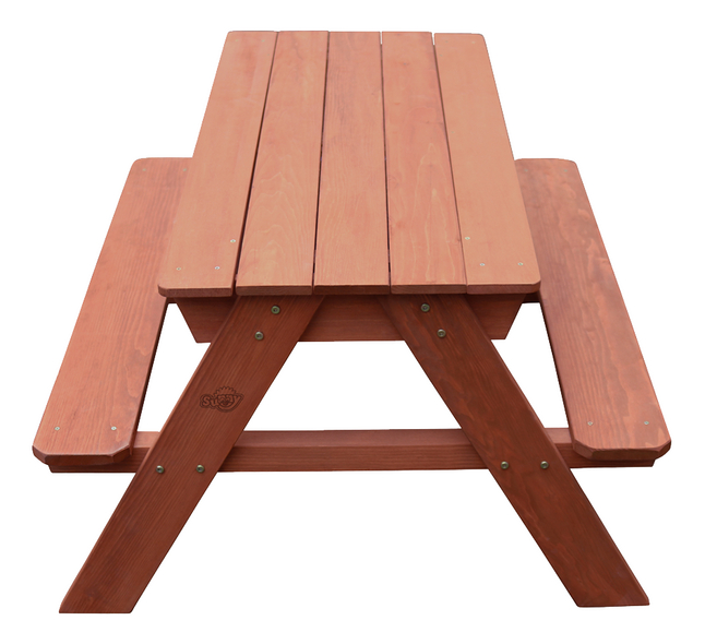 Table De Pique Nique Banc D Exterieur Terrasse Jardin En Bois Pour