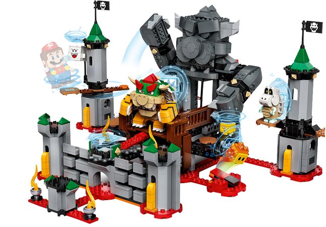 Lego mario château de bowser clearance