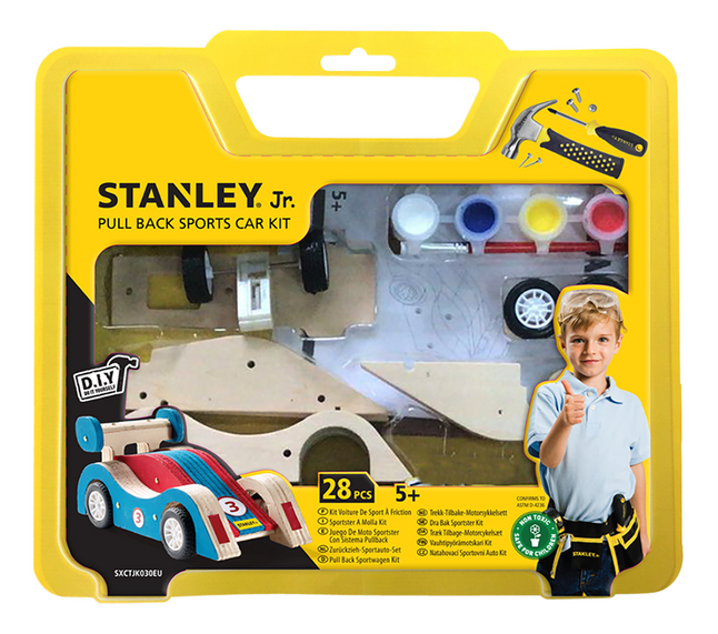 Stanley Jr. kit de construction Voiture de sport à rétrofriction