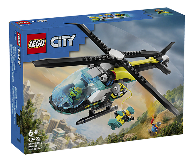 LEGO City 60405 L’hélicoptère des urgences