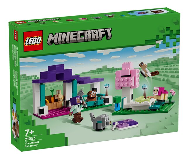 LEGO Minecraft 21253 Le sanctuaire animalier