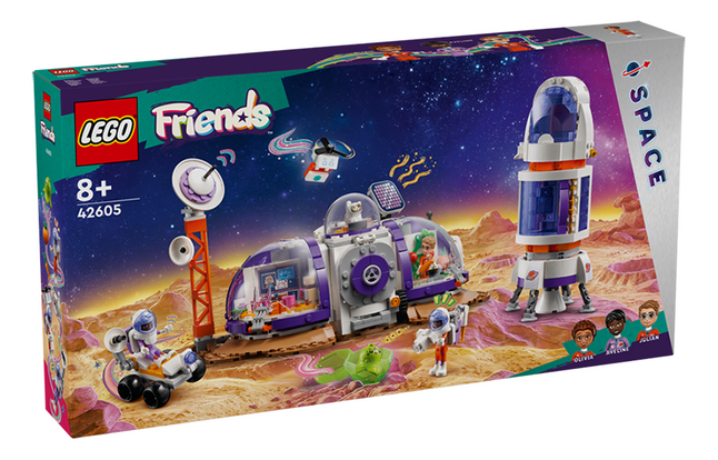 LEGO Friends 42605 La station spatiale martienne et la fusée