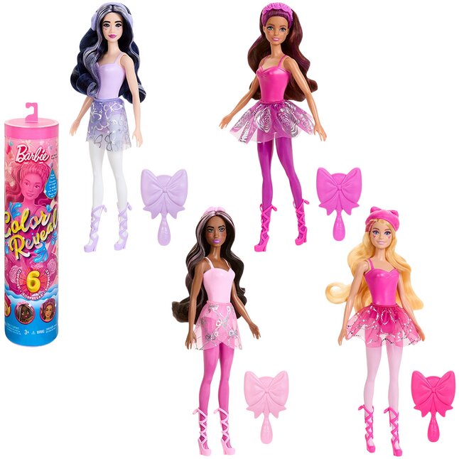 Mattel Poupee mannequin Barbie Color Reveal Balletcore Series Commandez facilement en ligne DreamLand