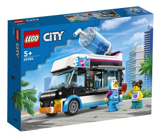 LEGO City 60384 Le camion à granités du pingouin