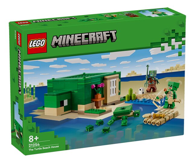 LEGO® Minecraft® 21254 La maison de la plage de la tortue