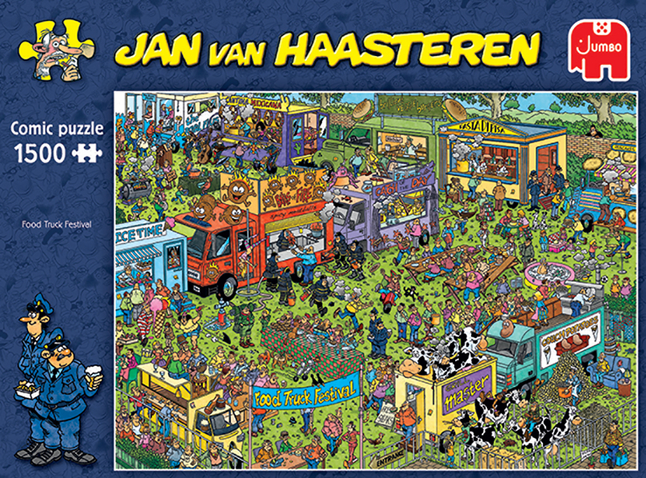 Jumbo puzzle Jan Van Haasteren Food Truck Festival