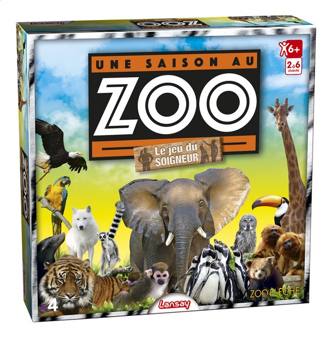 Une saison au zoo - Le jeu du soigneur