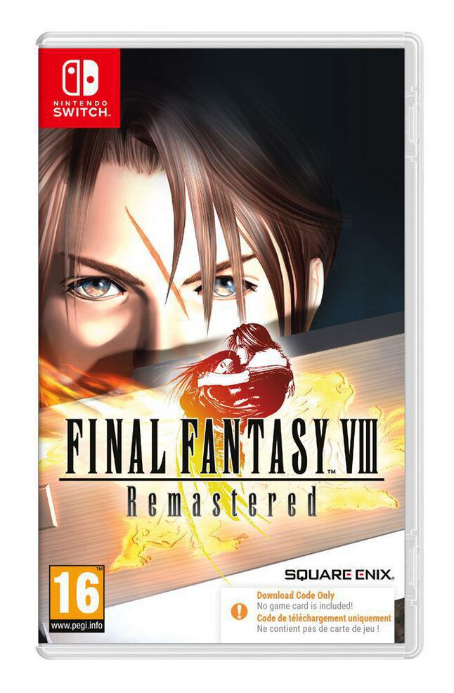Switch Final Fantasy VIII REM Code in Box ANG/FR