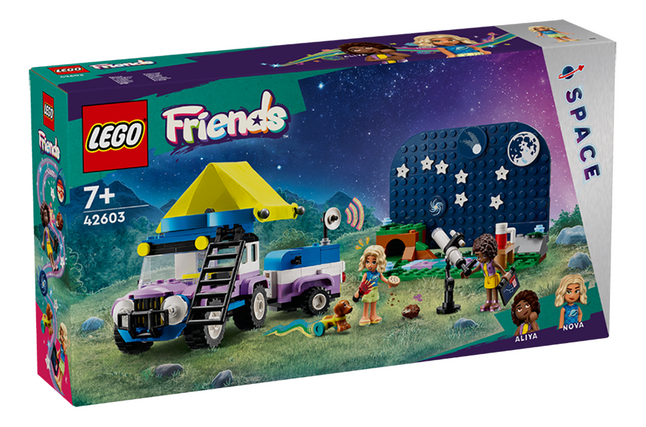 LEGO Friends 42603 Le camping-car d’observation des étoiles