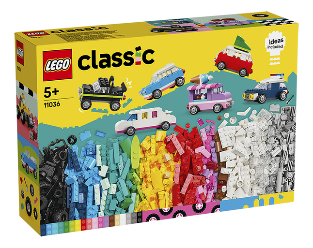 LEGO Classic 11036 Les véhicules créatifs