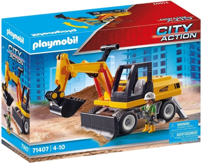 PLAYMOBIL City Action Graafmachine 71407