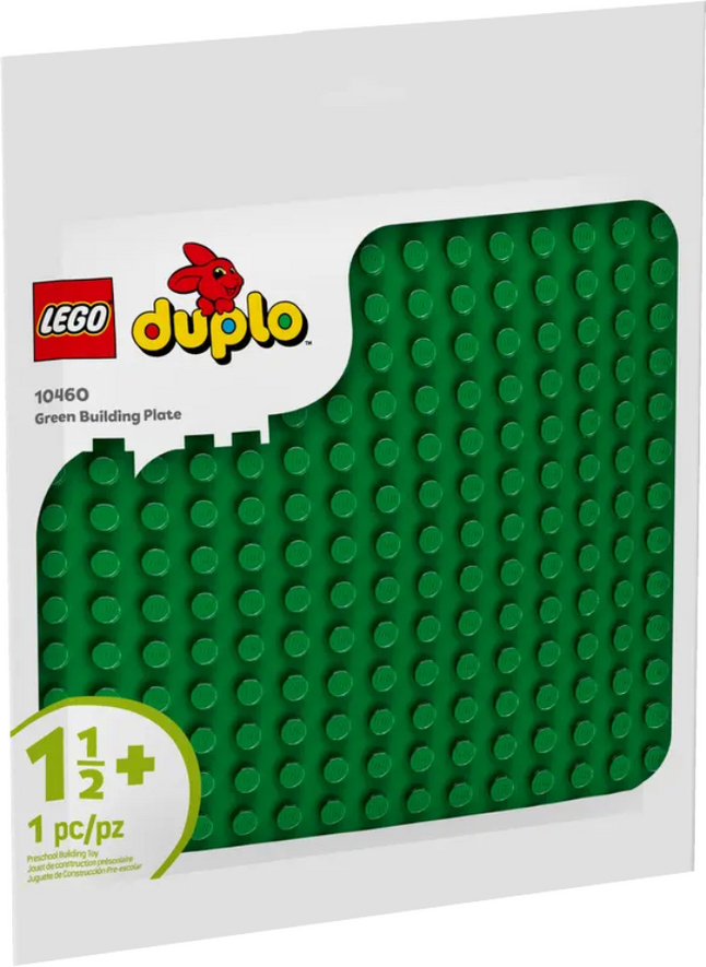 LEGO DUPLO Plaque de construction verte 10460