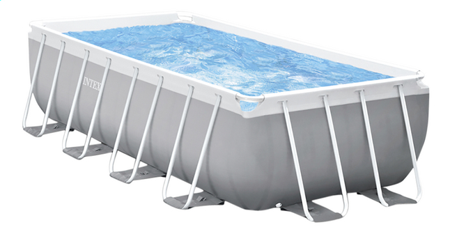 Intex piscine Prism Frame Pool L 4,88 x Lg 2,44 x H 1,07 m