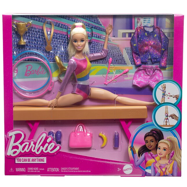 Mattel Speelset Barbie Gymnastics