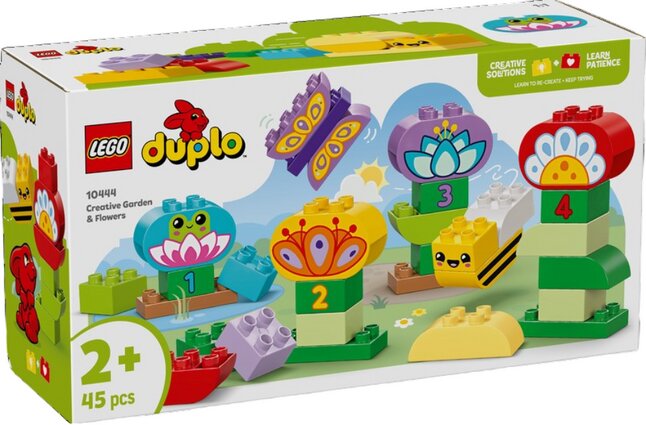 LEGO DUPLO Le jardin créatif et les fleurs 10444