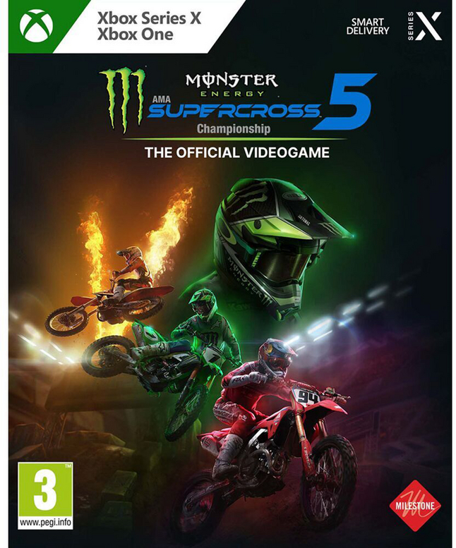 Xbox Monster Energy Supercross 5 - The Official Videogame FR/ANG