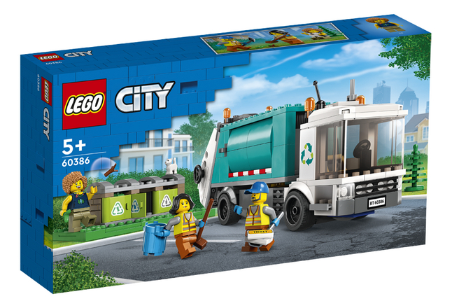 wenselijk Locomotief Opsommen LEGO City 60386 Recycle vrachtwagen kopen? | Bestel eenvoudig online |  DreamLand