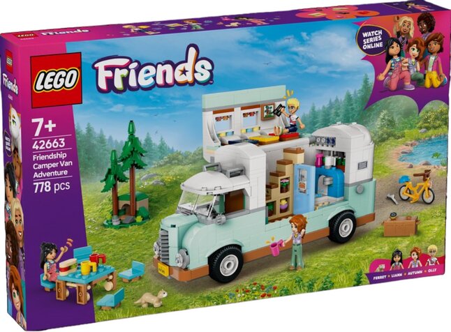 LEGO Friends Camping-car de l’amitié 42663