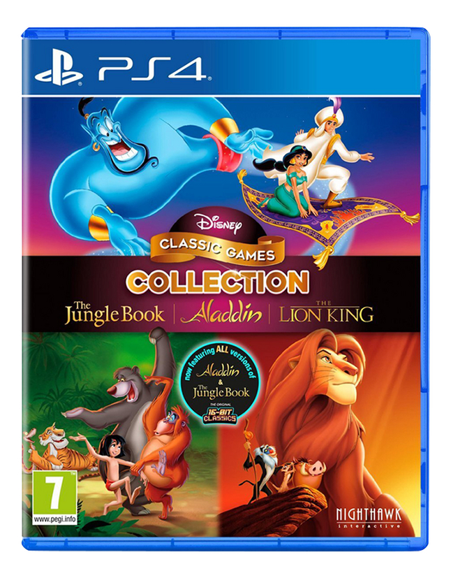 PS4 Disney Classic Games Collection: The Jungle Book, Aladdin and The Lion King ENG/FR