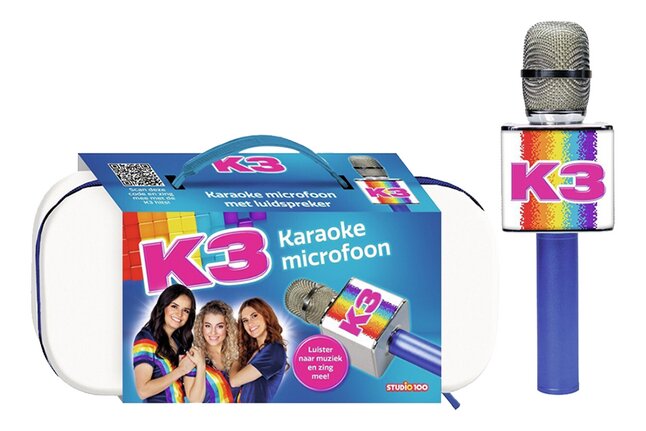 Flash Blij Slordig Karaokemicrofoon K3 Regenboog kopen? | Bestel eenvoudig online | DreamLand