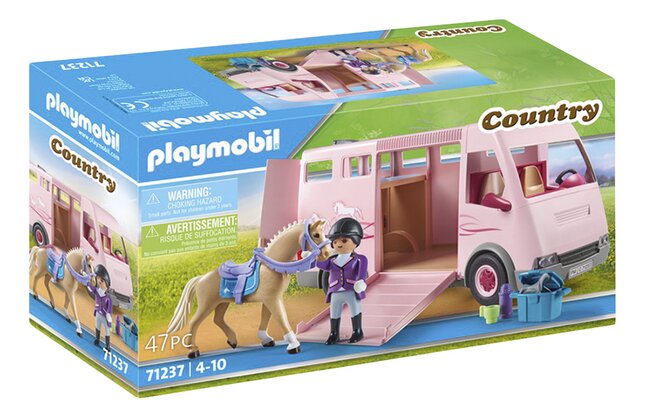 70999 - Playmobil Country - 3 chevaux Frison, Knabstrupper et Andalou