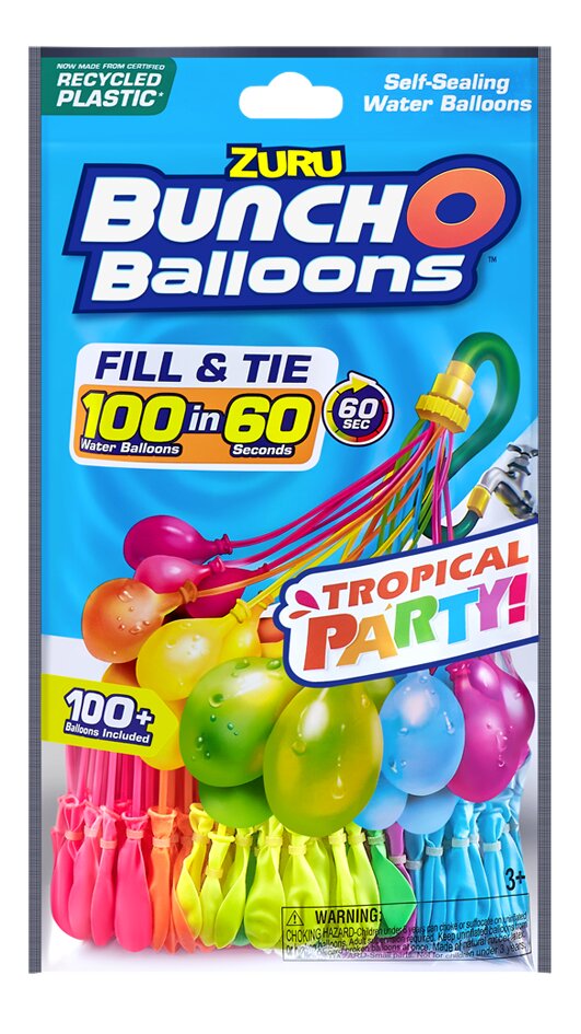 Zuru Bunch O Balloons Tropical Party! - 3 pièces