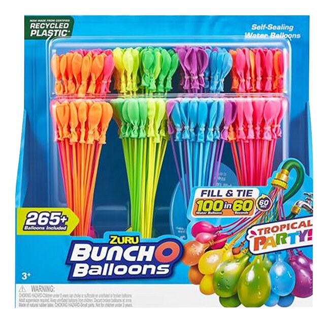 Zuru Bunch O Balloons Tropical Party! - 8 pièces