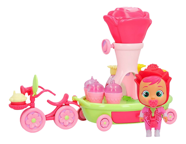 Cry Babies Happy Flowers - Rose's Bike Cart