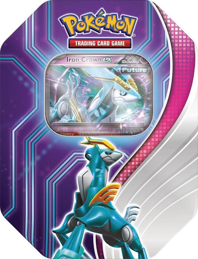 Pokémon Trading Cards Tin Box Iron Crown ex 202409 ENG