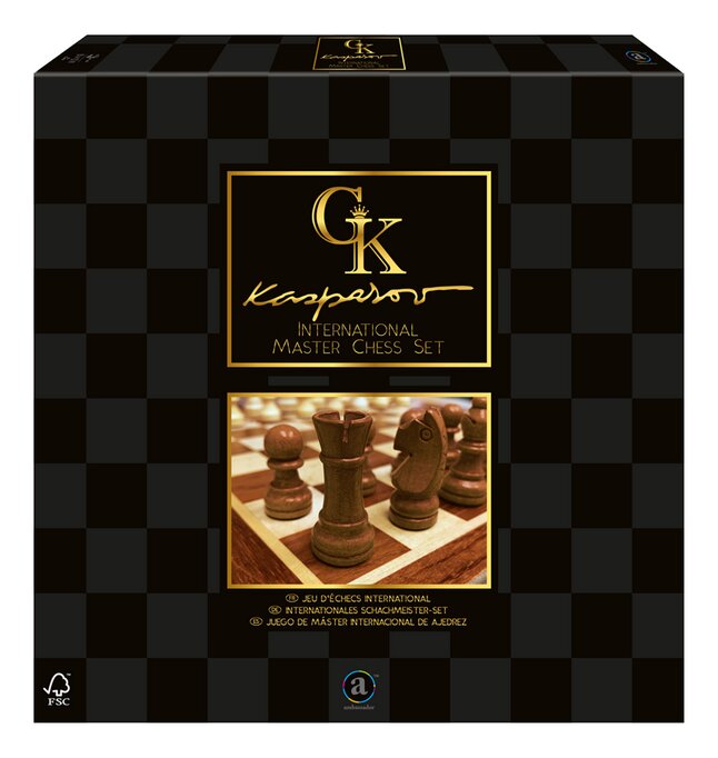 verhaal Latijns Clam Houten schaakspel Kasparov International Master kopen? | Bestel eenvoudig  online | DreamLand
