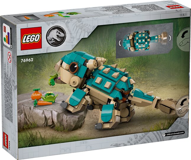 LEGO Jurassic World Bebe Bumpy l ankylosaure 76962 Commandez facilement en ligne DreamLand