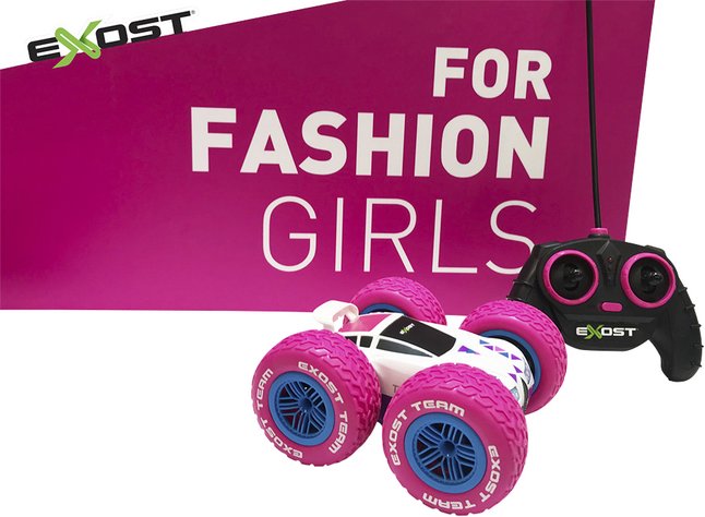 voiture télécommandée exost rose