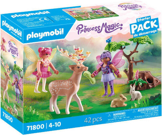 PLAYMOBIL Princess Feeën met bosdieren 71800